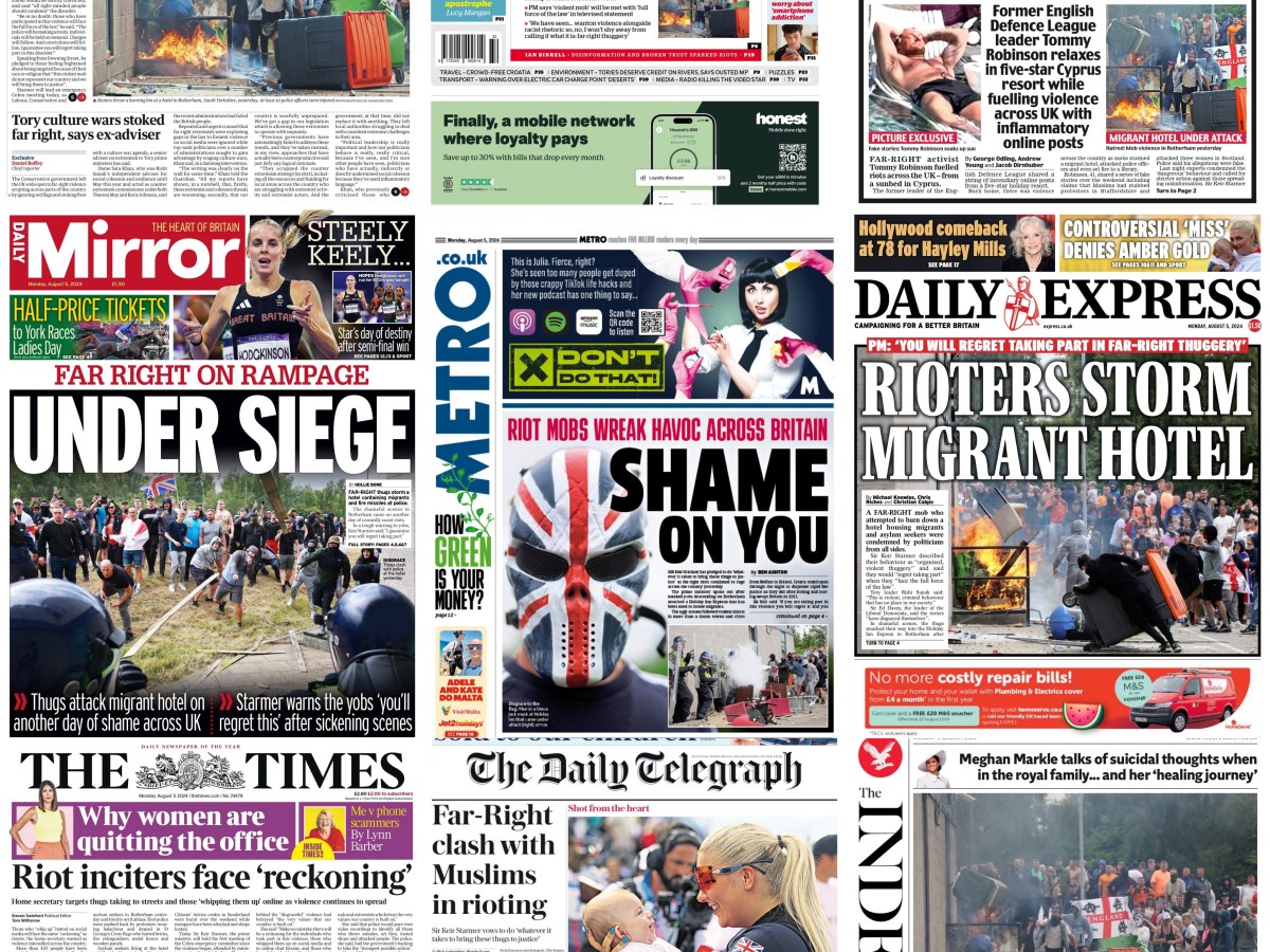 Mengapa terjadi kerusuhan di&nbsp;UK?